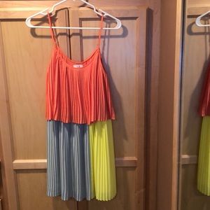 Parker Pleated Swing Dress